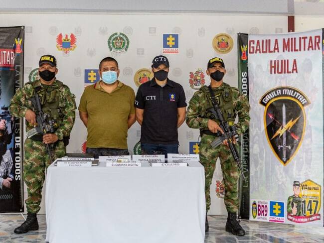 Se trata del coordinador logístico que sería el encargado de canjear cocaína por armas.