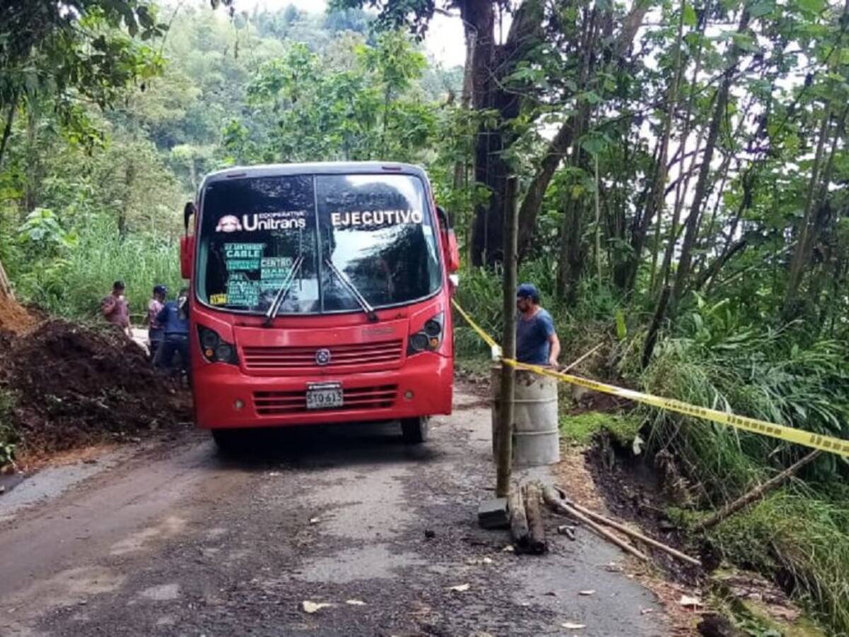 Comunidad del corregimiento Panorama preocupada por el mal estado de la vía