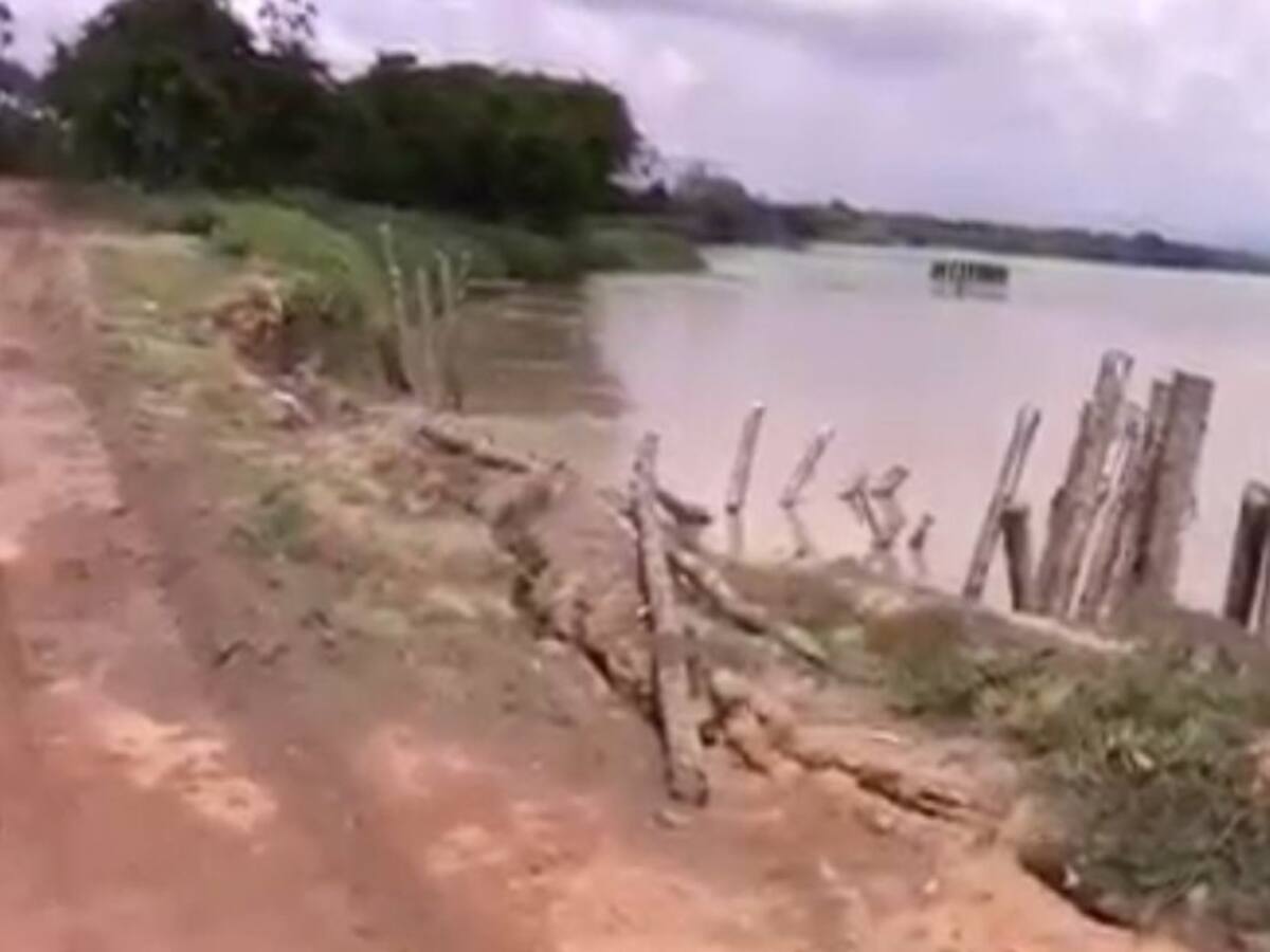 Afectaciones por erosión en San Jacinto del Cauca- Bolívar