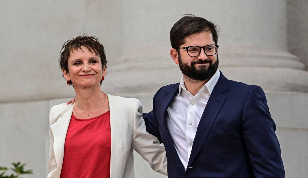 Presidente de Chile, Gabriel Boric, y ministra del interior, Carolina Tohá / GettyImages