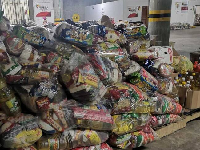 Más de 60 toneladas de alimentos han sido donadas para damnificados