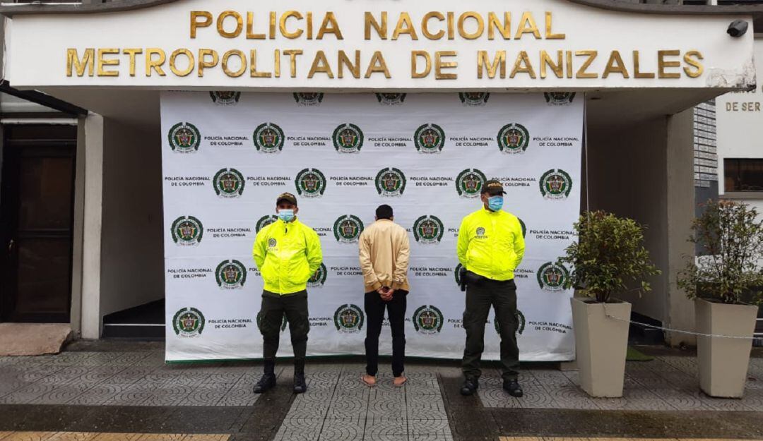 Captura en Manizales