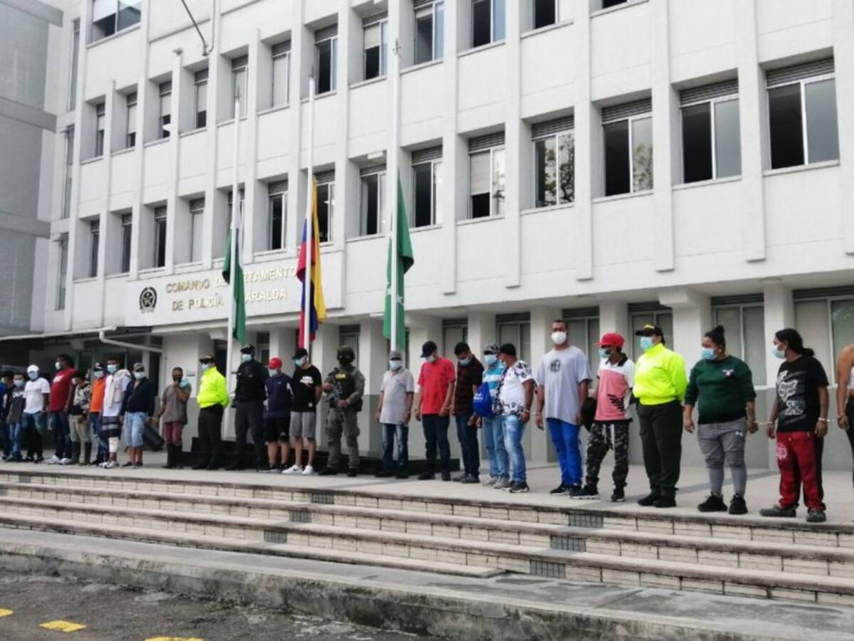 Capturan a 32 integrantes de banda con injerencia en nueve municipios