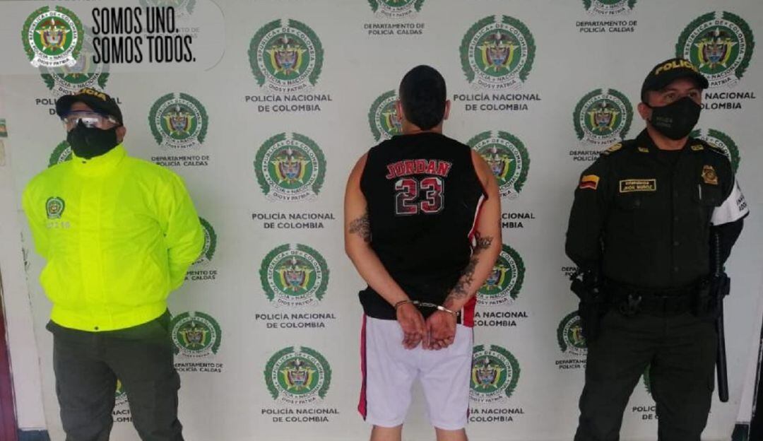 Captura en Chinchiná, Caldas