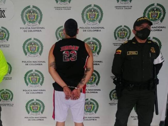 Captura en Chinchiná, Caldas
