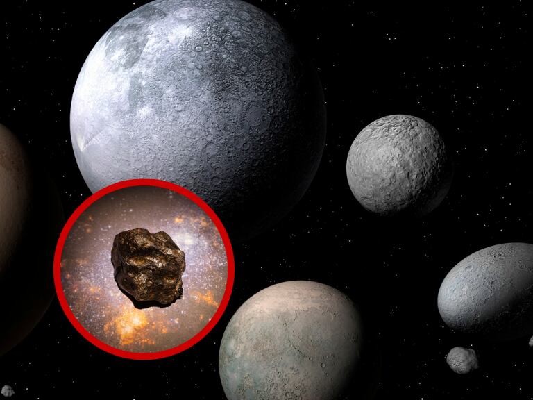 Lunas del sistema solar y asteroide // Getty Images