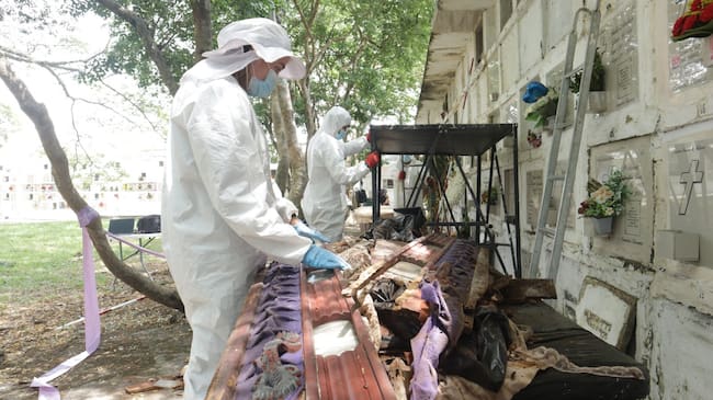 La Unidad de Búsqueda de Personas dadas por Desaparecidas ha encontrado 663 cuerpos, ha entregado dignamente a 85 y ha encontrado con vida 82 personas.