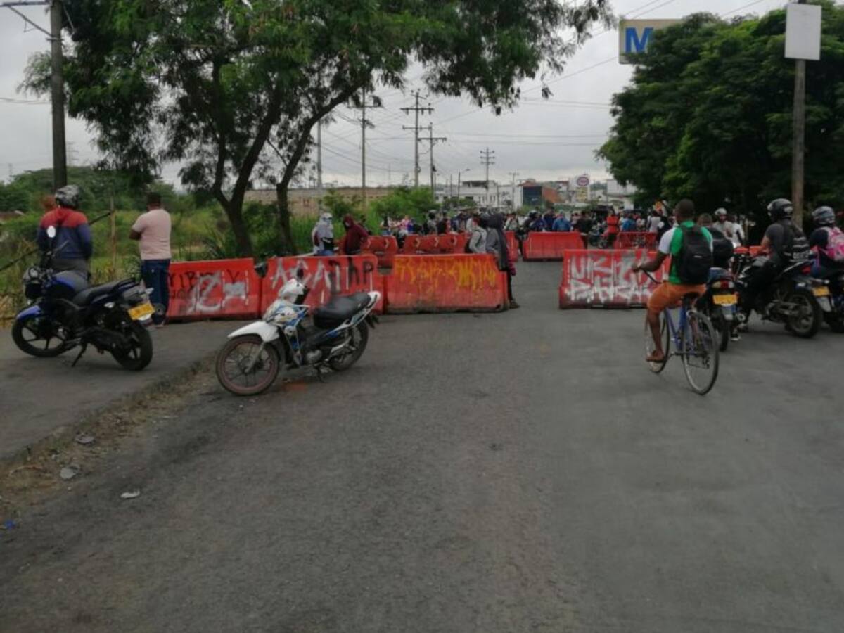 En 12 municipios del Valle persisten los bloqueos por el Paro Nacional