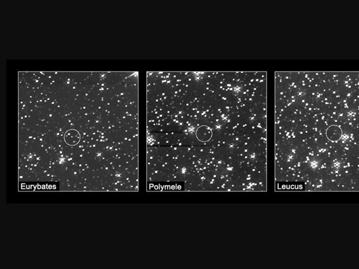 Primeras imágenes de asteroides troyanos de la misión Lucy de la NASA