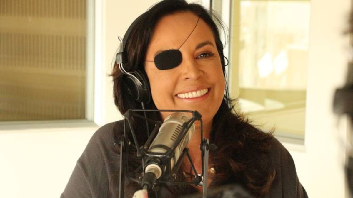 La periodista Adriana Eslava en Mi Banda Sonora.