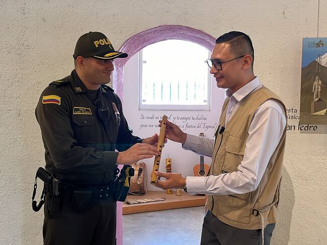 Entrega de elemento robado al Panóptico de Ibagué