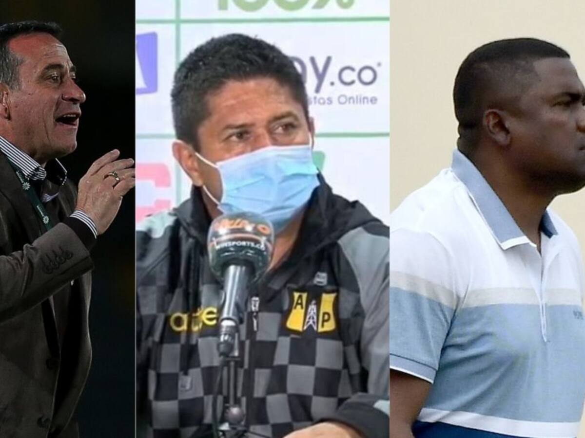 Los técnicos que se quedaron sin trabajo a 10 fechas de la Liga Colombiana