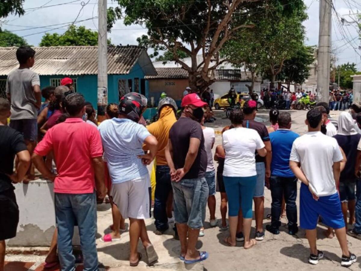 Riña terminó en doble homicidio en el sur de Barranquilla