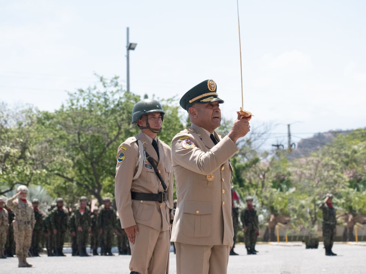 José Benjamín Perdomo asumió el comando de la Primera División del Ejército en Santa Marta