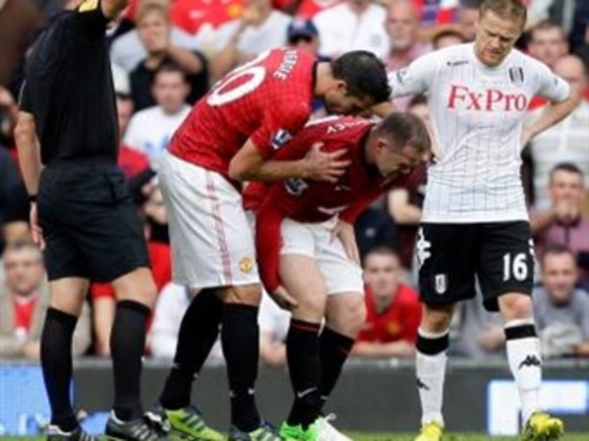 Rooney será baja del Manchester United durante cuatro semanas