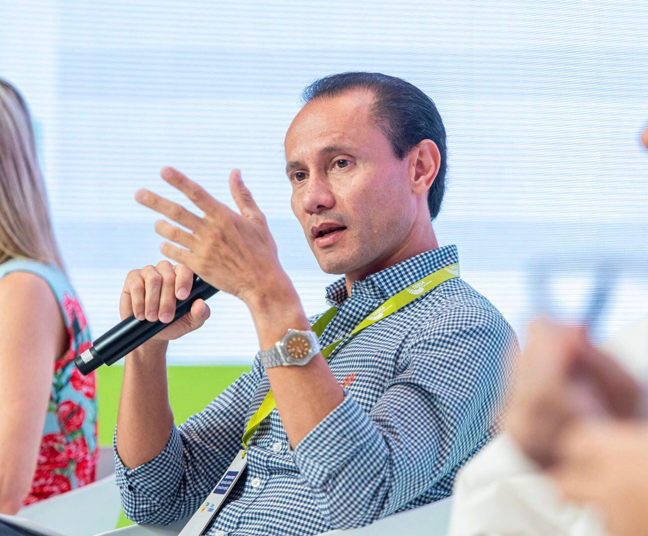Alejandro Castañeda, director Ejecutivo de Andeg en el Congreso de Energía en Barranquilla./ Foto: ANDEG