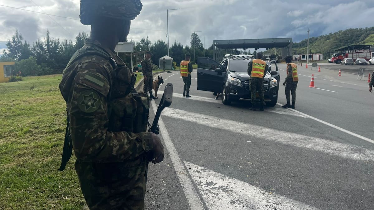 12 Puestos de control en las vías del eje cafetero por parte del Ejército en el plan retorno