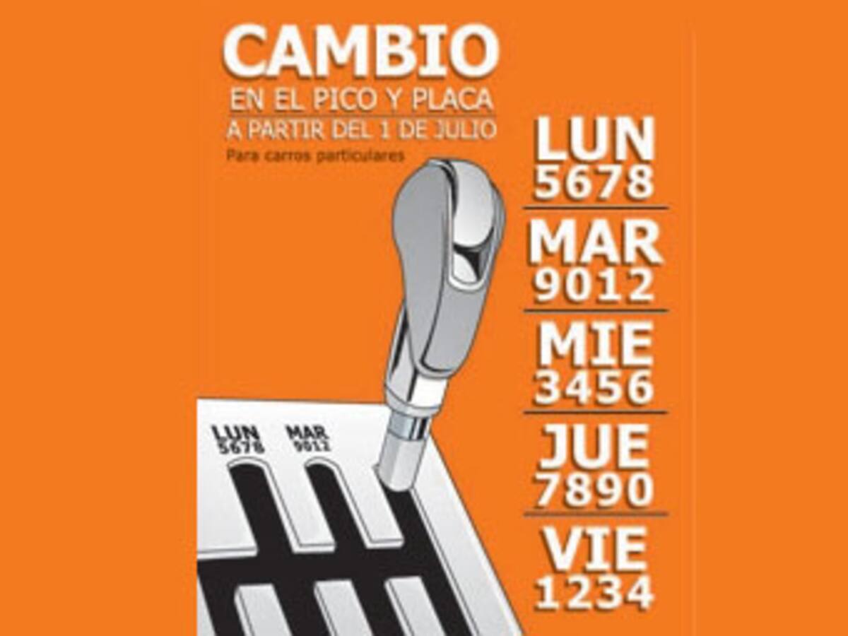 Más de 316 comparendos se impusieron por incumplir la rotación de ‘Pico y Placa’ en Bogotá