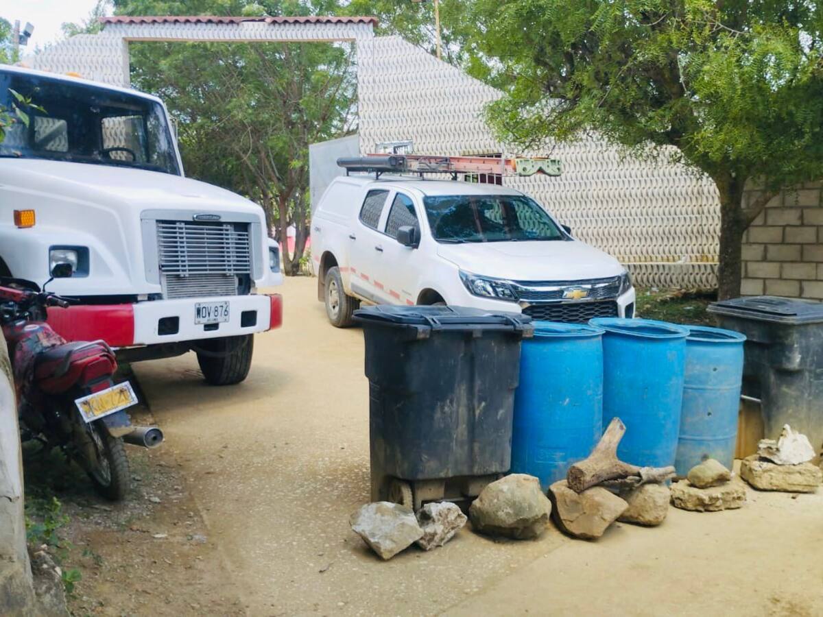 Retuvieron vehículos de Afinia en San Cayetano, San Juan Nepomuceno, Bolívar