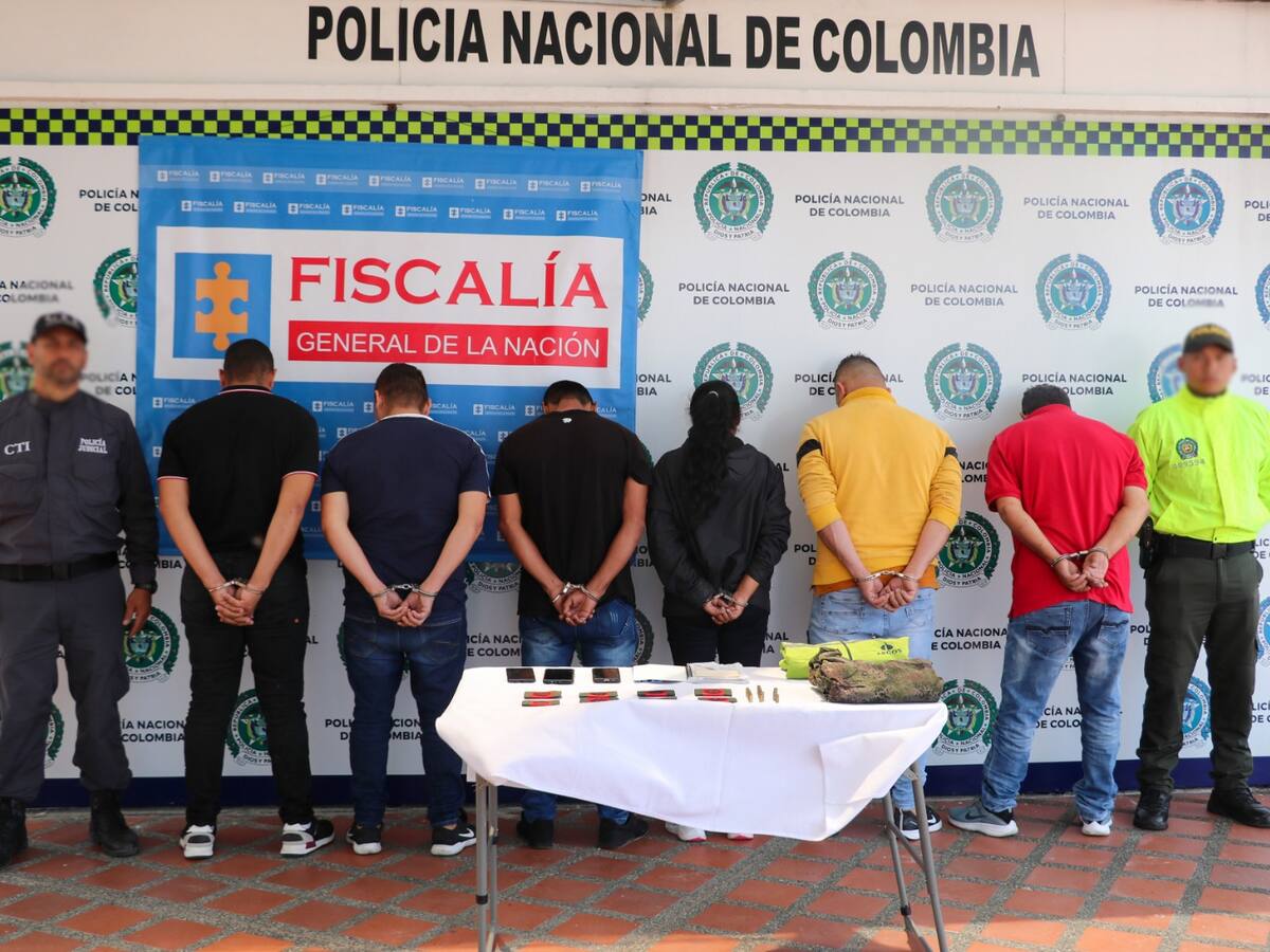 Capturan a los integrantes de una banda que hurtaba locales comerciales en Pereira