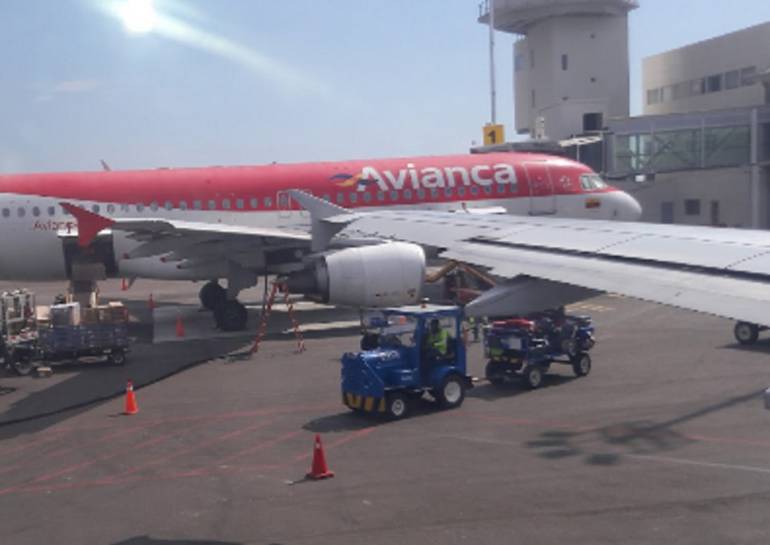 Aeropuerto Simón Bolívar de Santa Marta. /FOTO GOOGLE MAPS