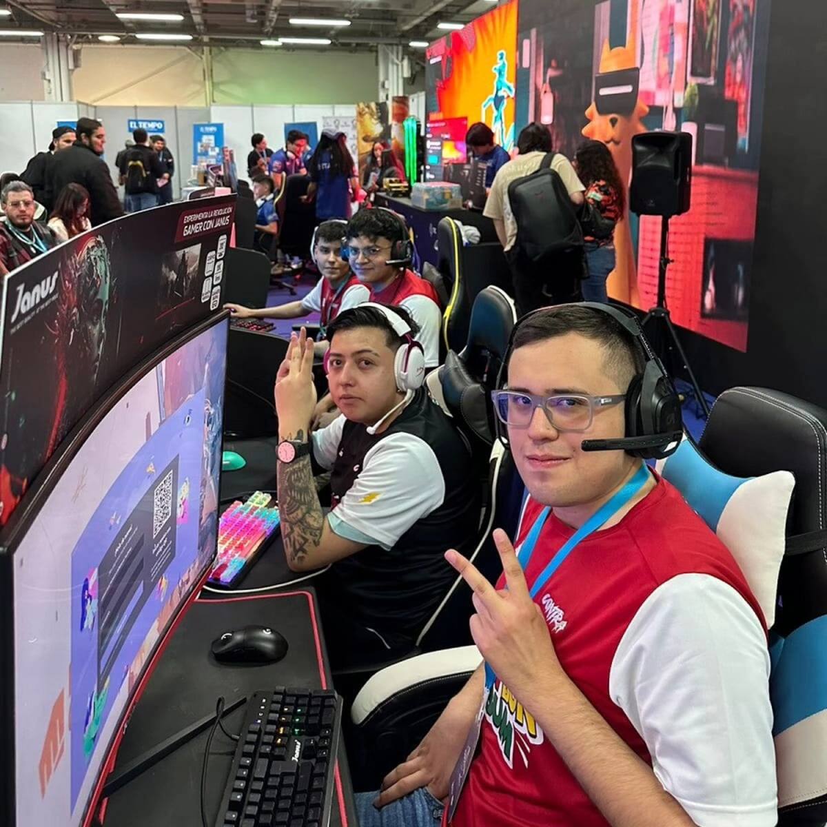 La adrenalina de los eSports se tomó GAT Expo, con finales en vivo desde Cartagena