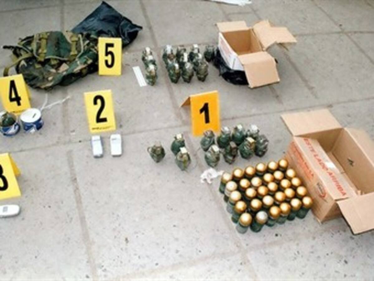 Incautan dos toneladas de explosivos del Eln en Risaralda