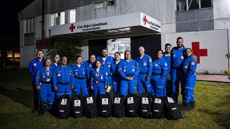 Cristhian David Martínez, líder voluntariado Cruz Roja Quindío