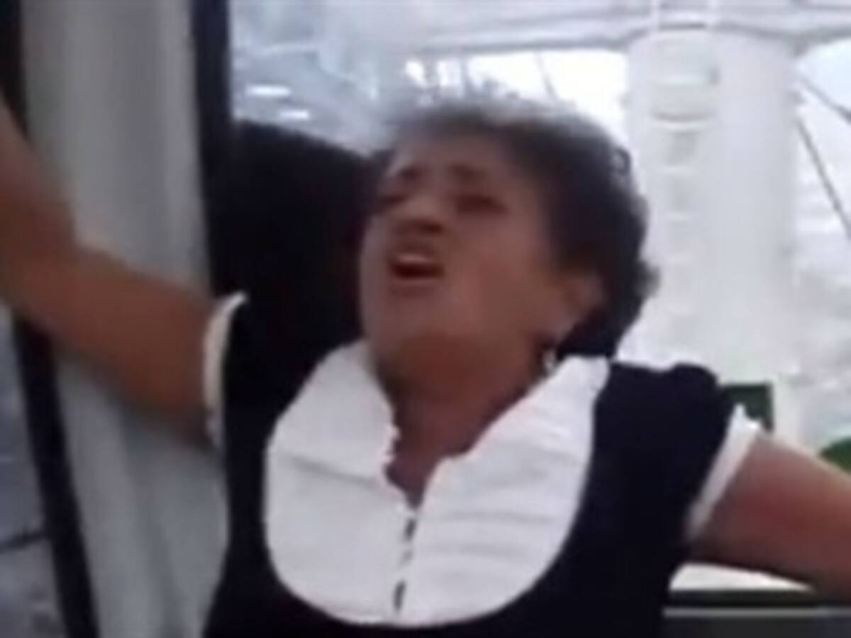 ¿Apareció doña Gloria?