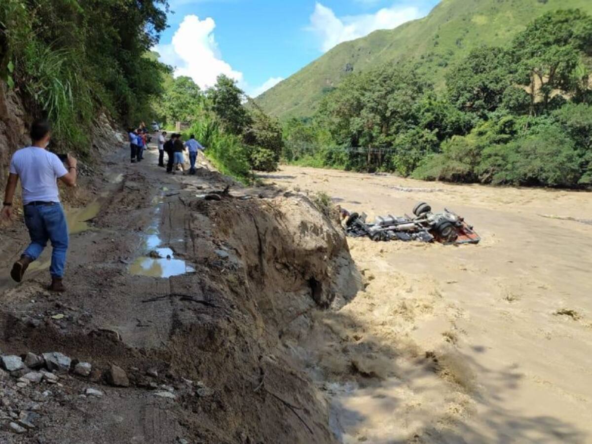 Invierno no da tregua en el municipio de Roncesvalles, Tolima