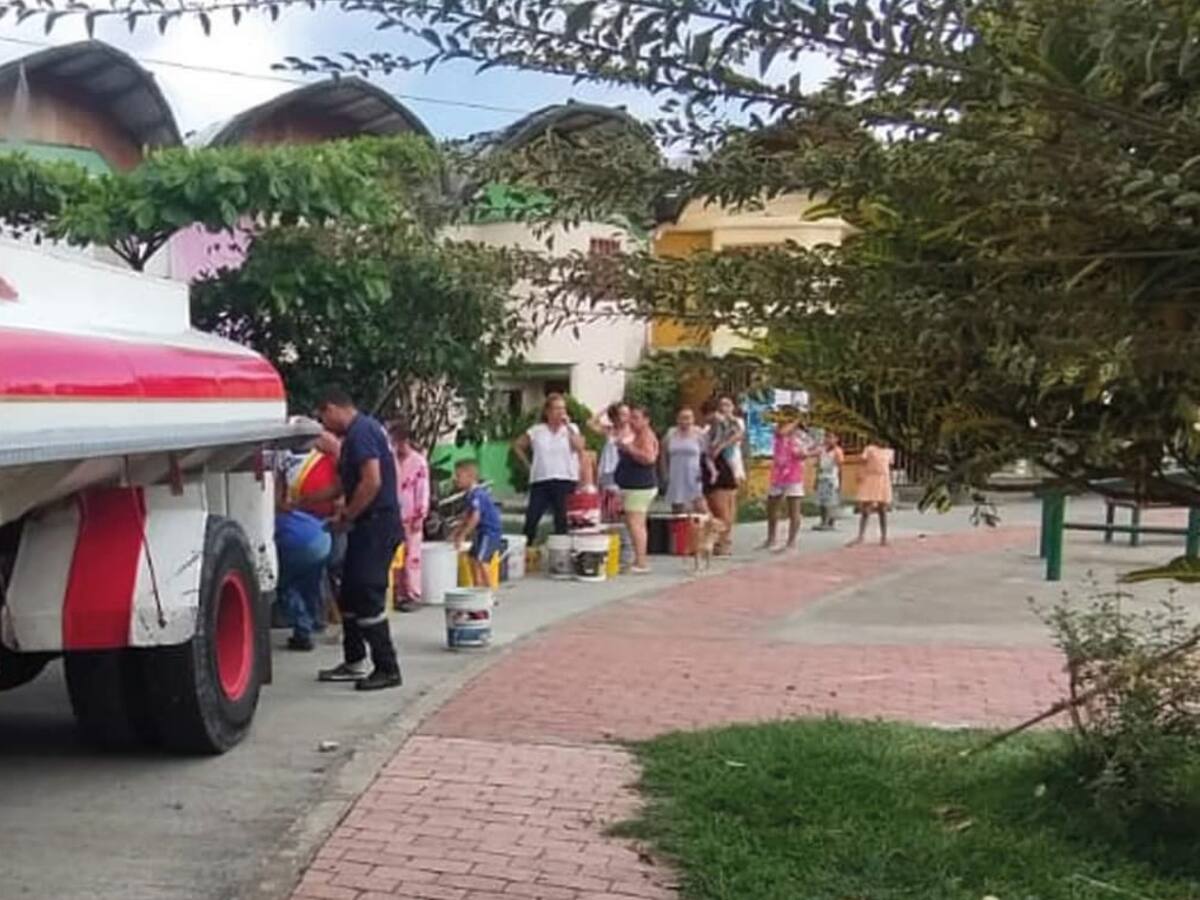 ¿Cuándo será restablecido el servicio de agua en Montenegro, Quindío?