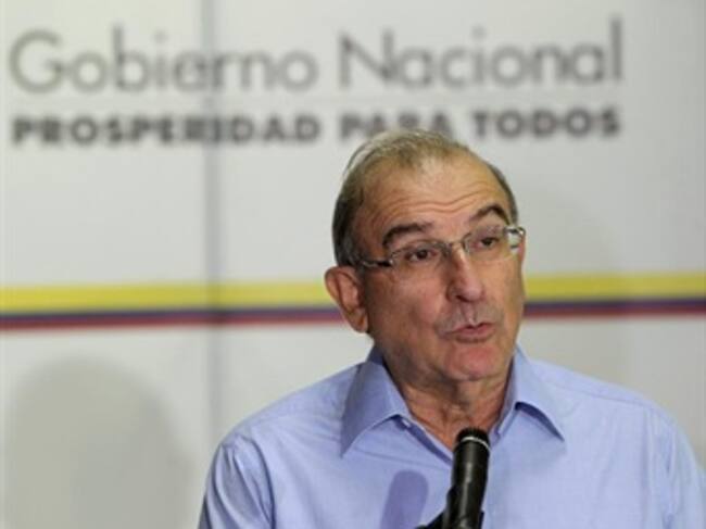 Jefe negociador del Gobierno, Humberto de la Calle. Foto: Efe.