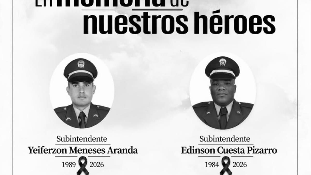 Revelan identidad de responsables del asesinato de policías en Tolima: Gobierno ofrece recompensa