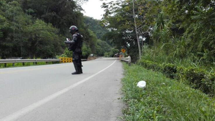 Hernado Hernández, líder indígena de Caldas
