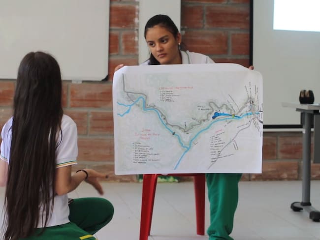 Unos 40 jóvenes en corregimiento de San Carlos, Antioquia, se forman para la paz