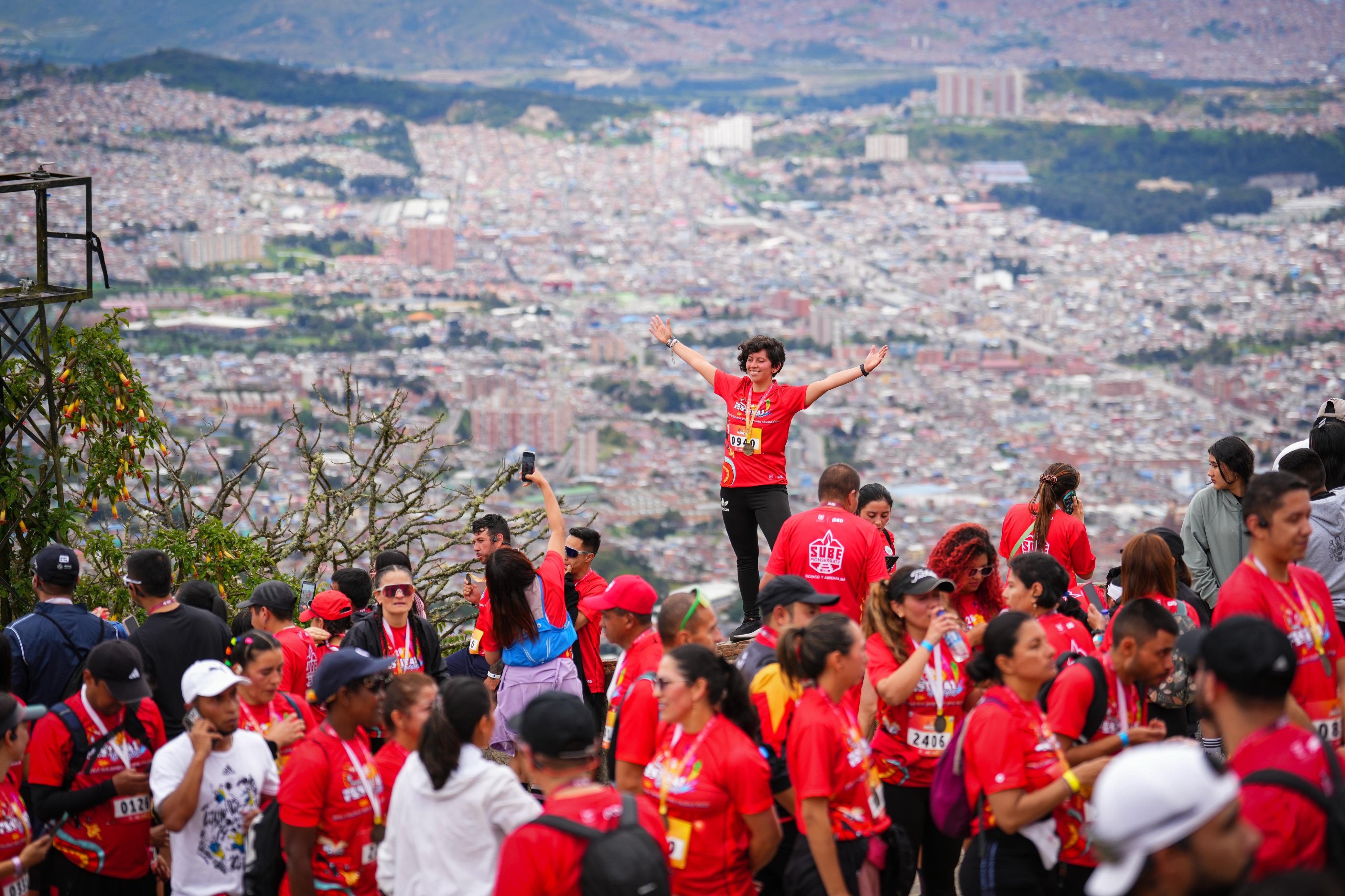 Carrera Sube Monserrate. Foto: IDRD.