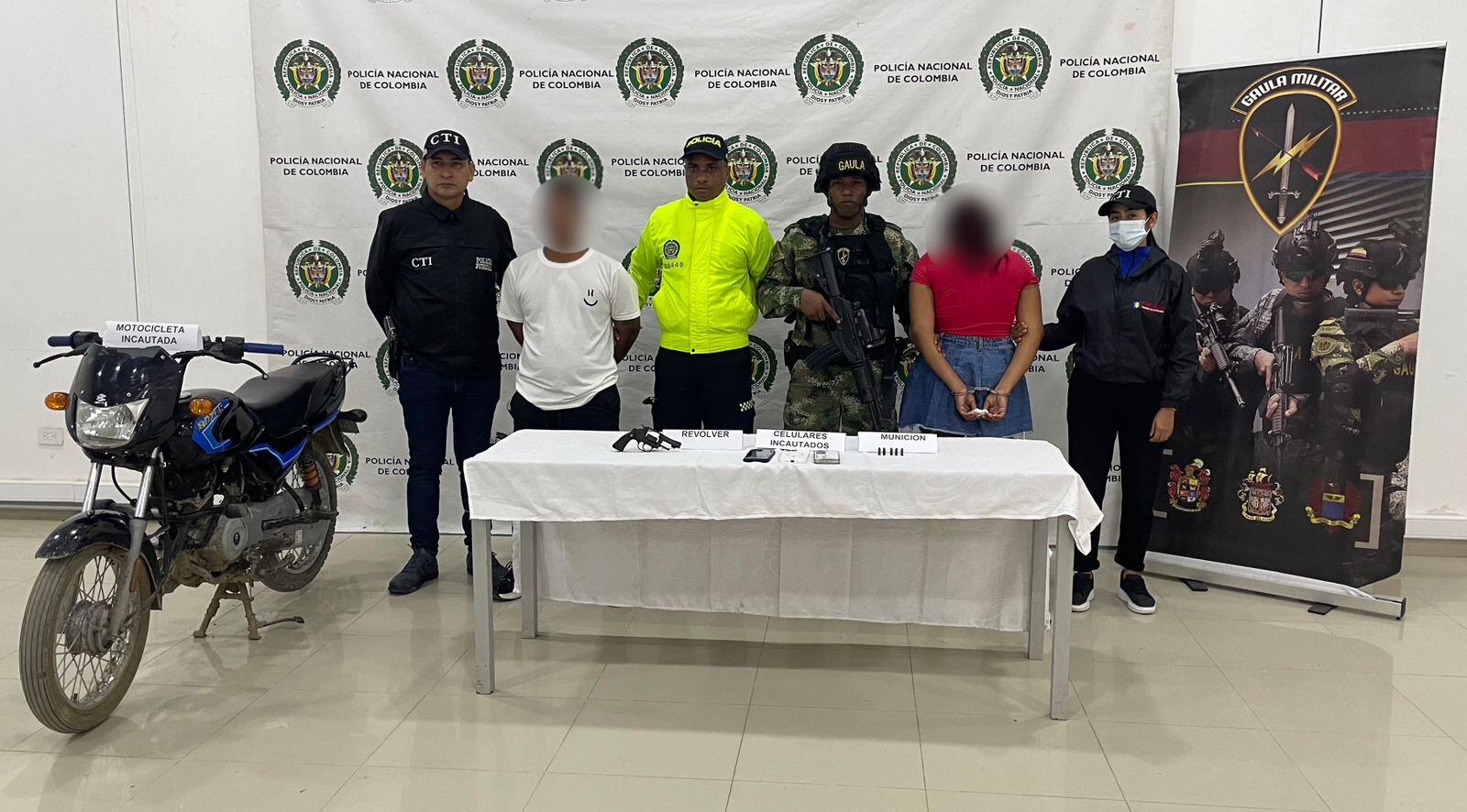 Captura de un sujeto conocido como alias 'El Osito'.