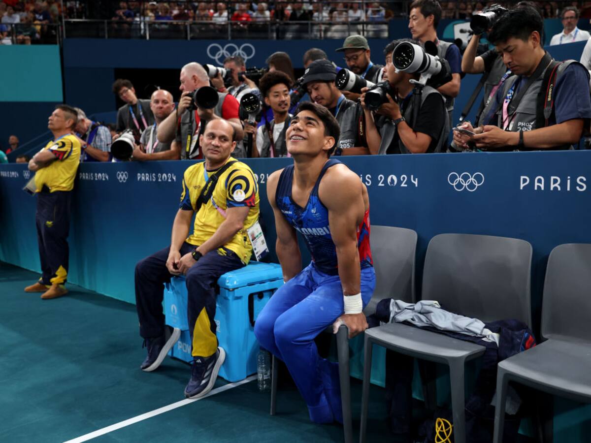 “Ha hecho historia. Estoy orgulloso de él”, gimnasta Jossimar Calvo