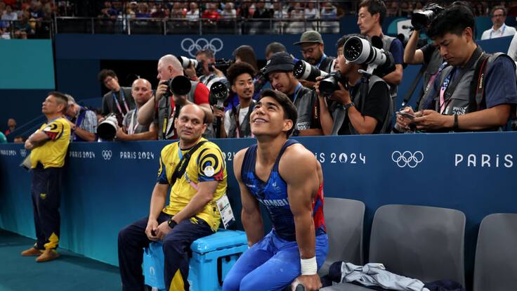 “Ha hecho historia. Estoy orgulloso de él”, gimnasta Jossimar Calvo
