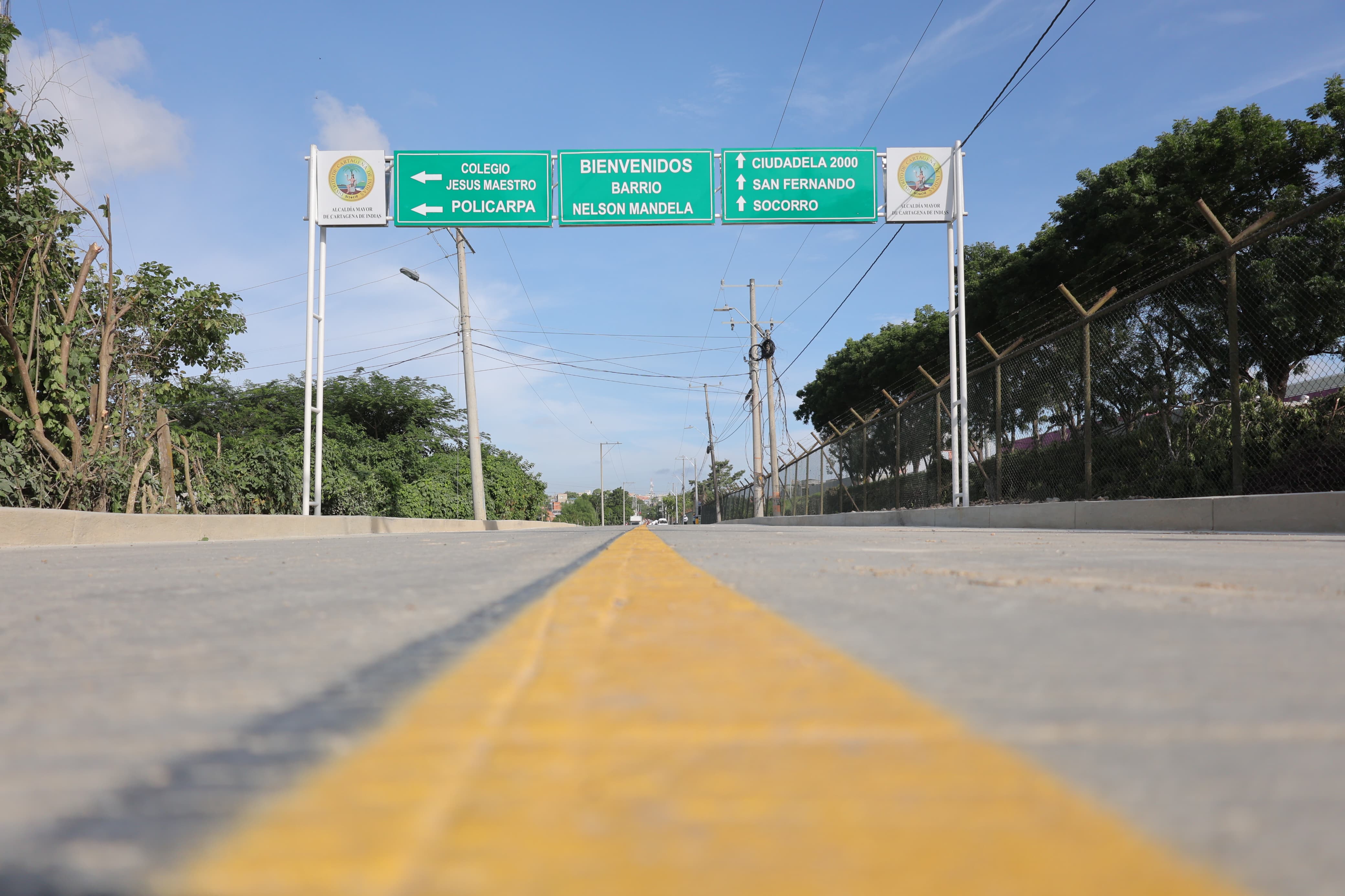 Entrega oficial de la Calle 3, que conecta al sector Las Vegas con la Variante – Mamonal