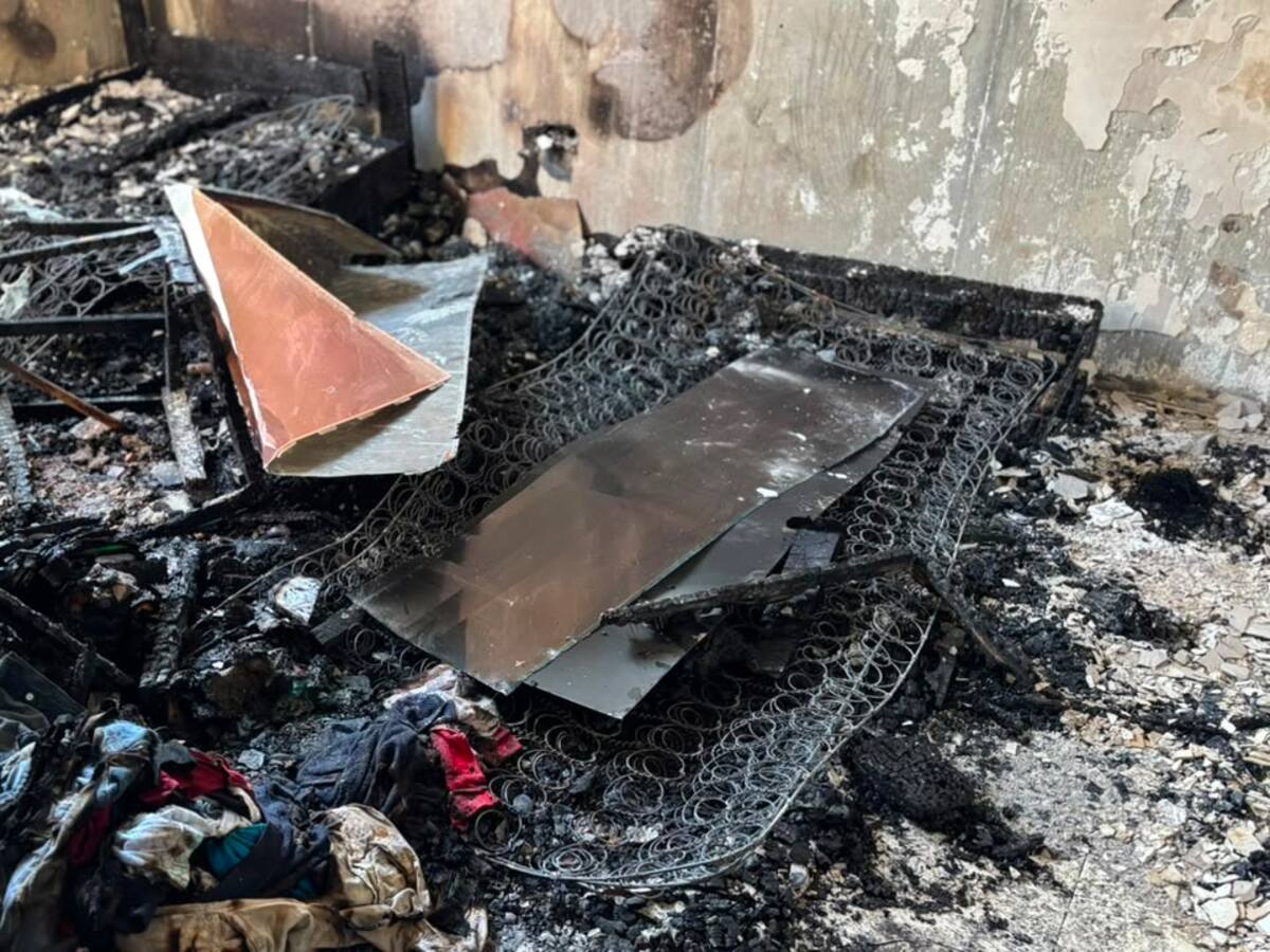 Incendio en apartamento en Ciudadela La Paz deja pérdidas materiales para una familia