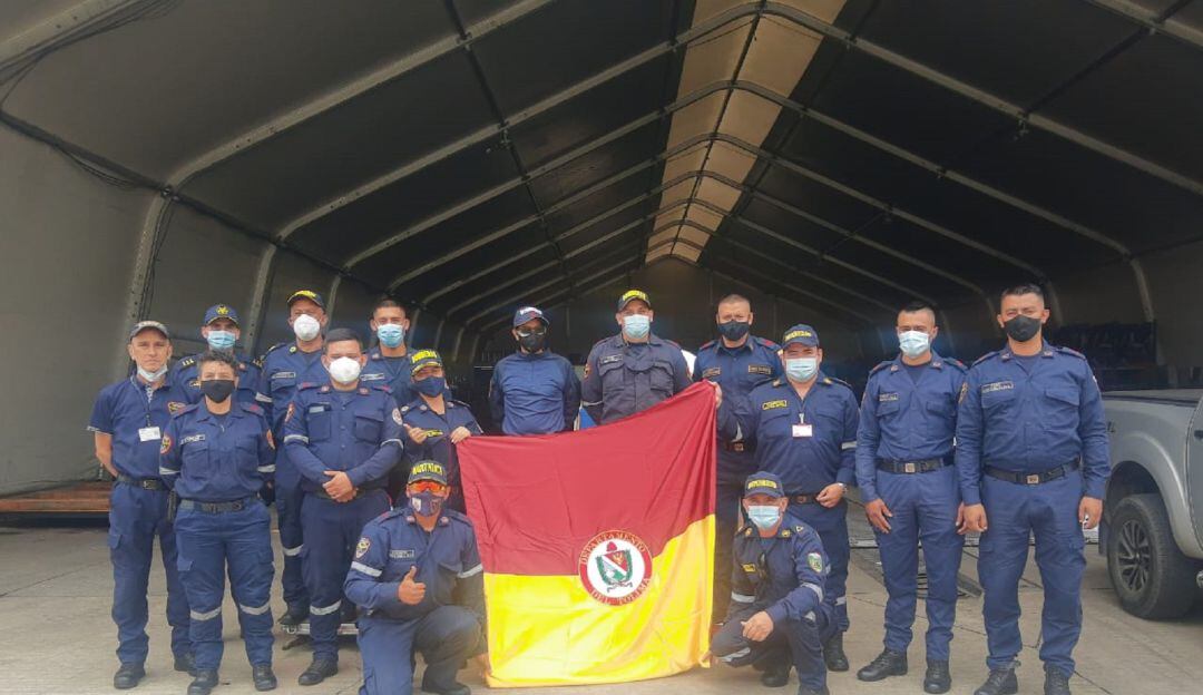 Bomberos del Tolima que apoyarán reconstrucción de Providencia 
