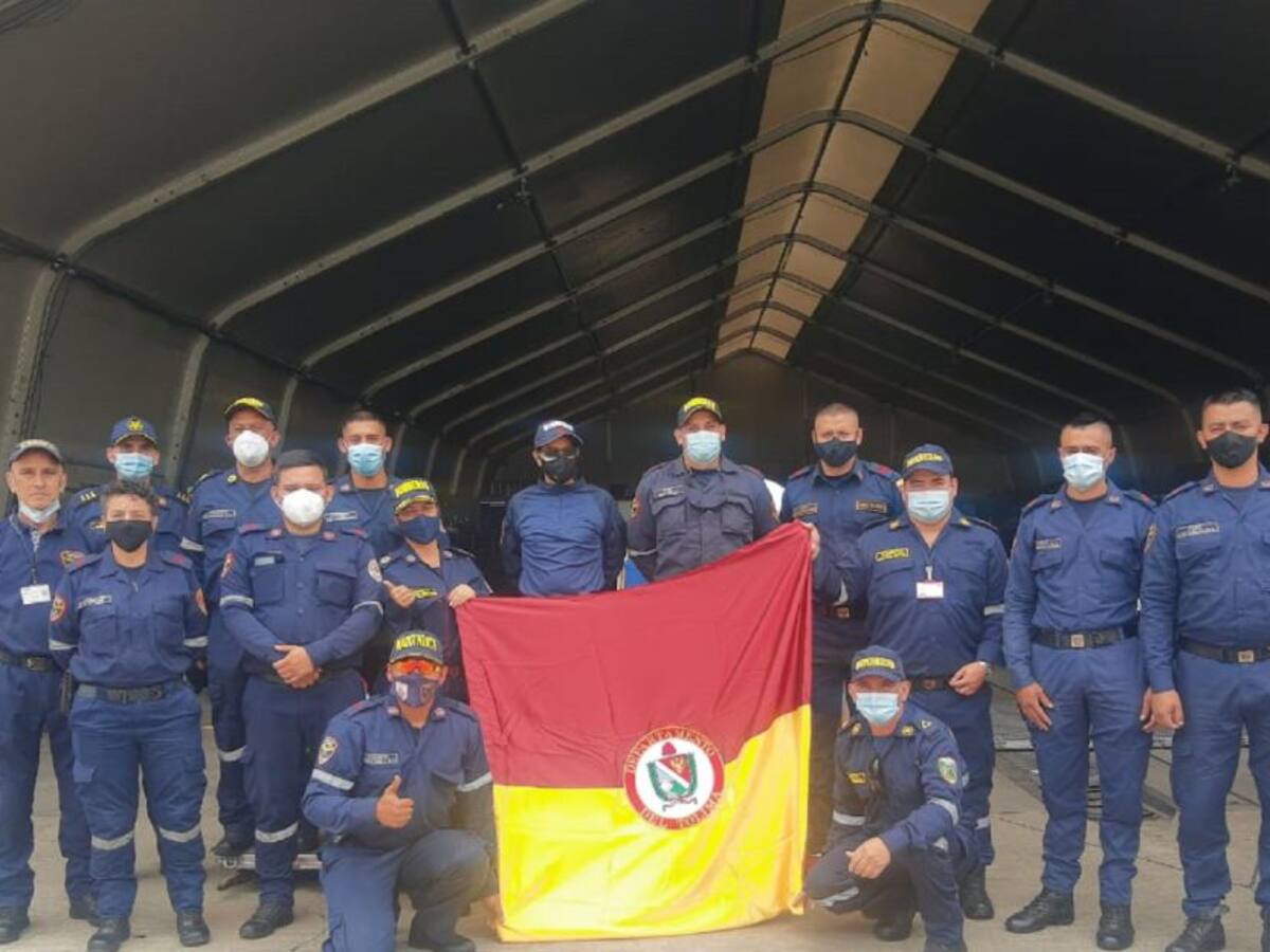 Bomberos del Tolima participarán en recuperación de la Isla de Providencia