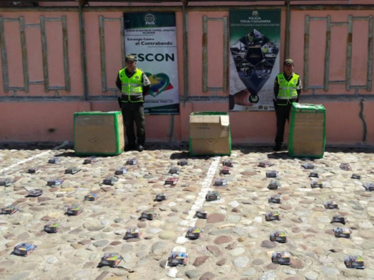 Policía fiscal y aduanera decomisa mercancía por más de $35 millones en el Cesar