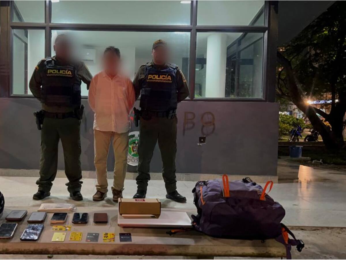Capturan a adulto mayor por robo a turistas en Cartagena