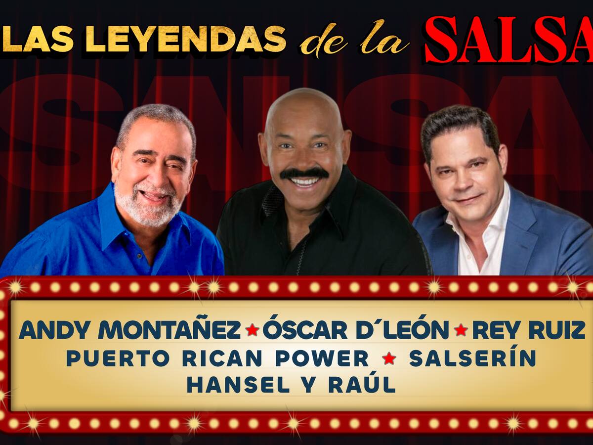 Llega a Barranquilla “Las leyendas de la salsa” el concierto mas exitoso de salsa
