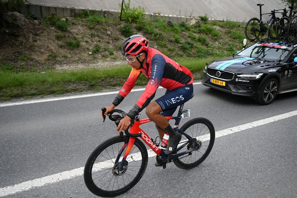 Egan Bernal durante la etapa 4 del Tour de Romandía (Photo by Dario Belingheri/Getty Images)