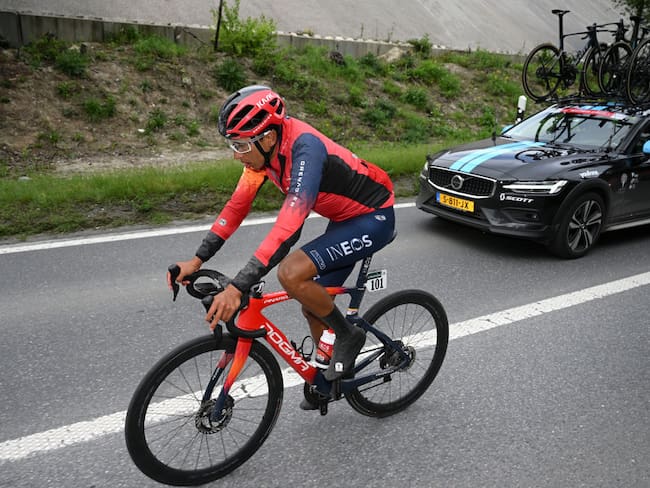 Egan Bernal durante la etapa 4 del Tour de Romandía (Photo by Dario Belingheri/Getty Images)