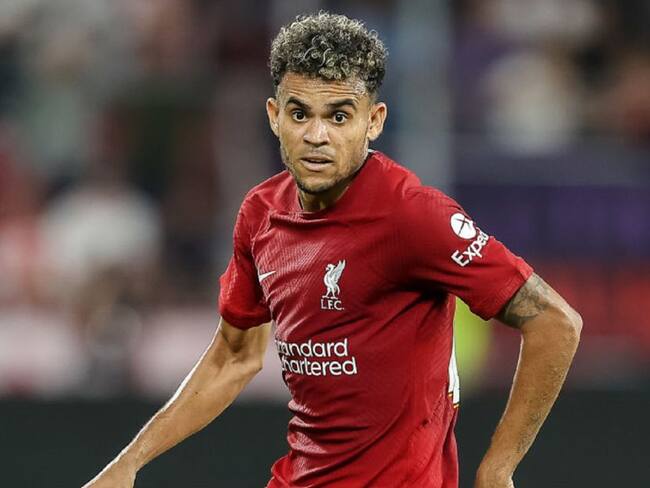 Luis Díaz con el Liverpool