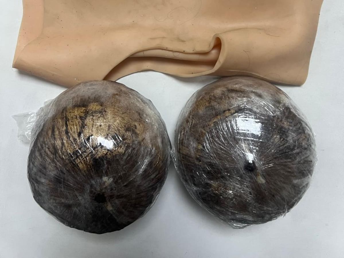 Capturan a mujer que llevaba base de coca en prótesis mamarias falsas en vías del Valle